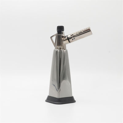 Tocha de chef de metal butano recarregável para cozinha Churrasqueira de cozinha Queimador de chama de fogo